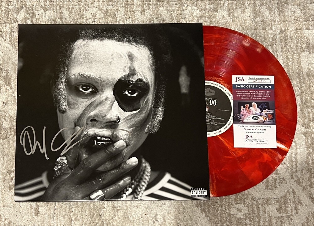 DENZEL CURRY SIGNED TA1300 VINYL LP - JSA COA