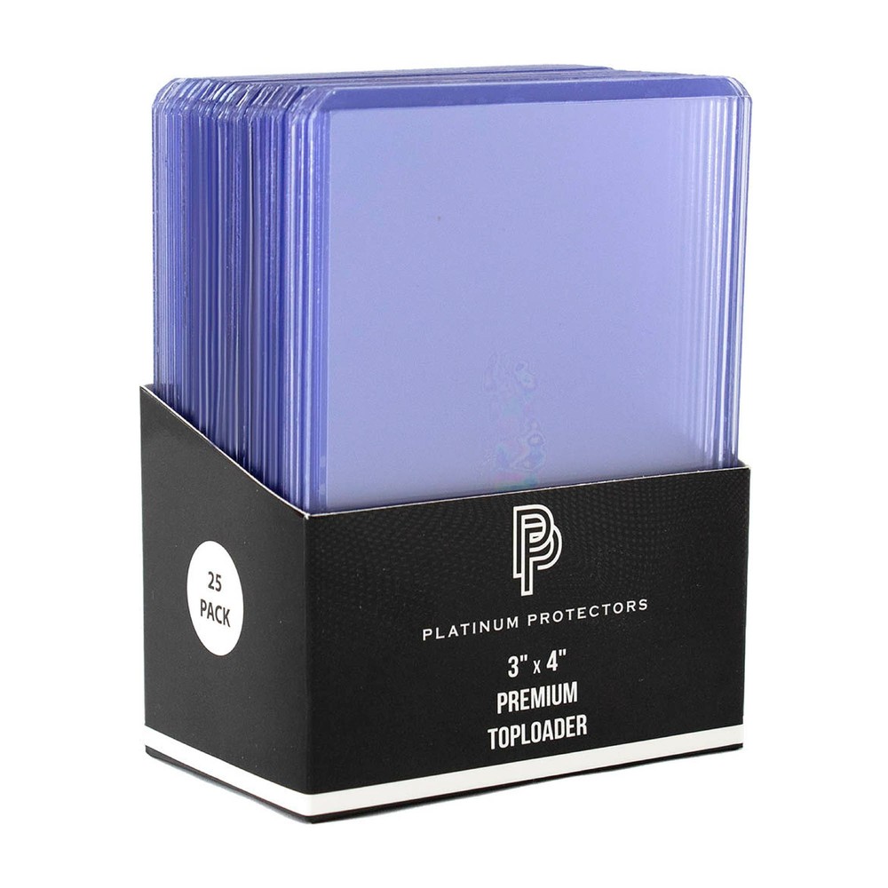 Platinum Protectors Trading Card Sleeves, Plastic Toploader Sports Card Holders
