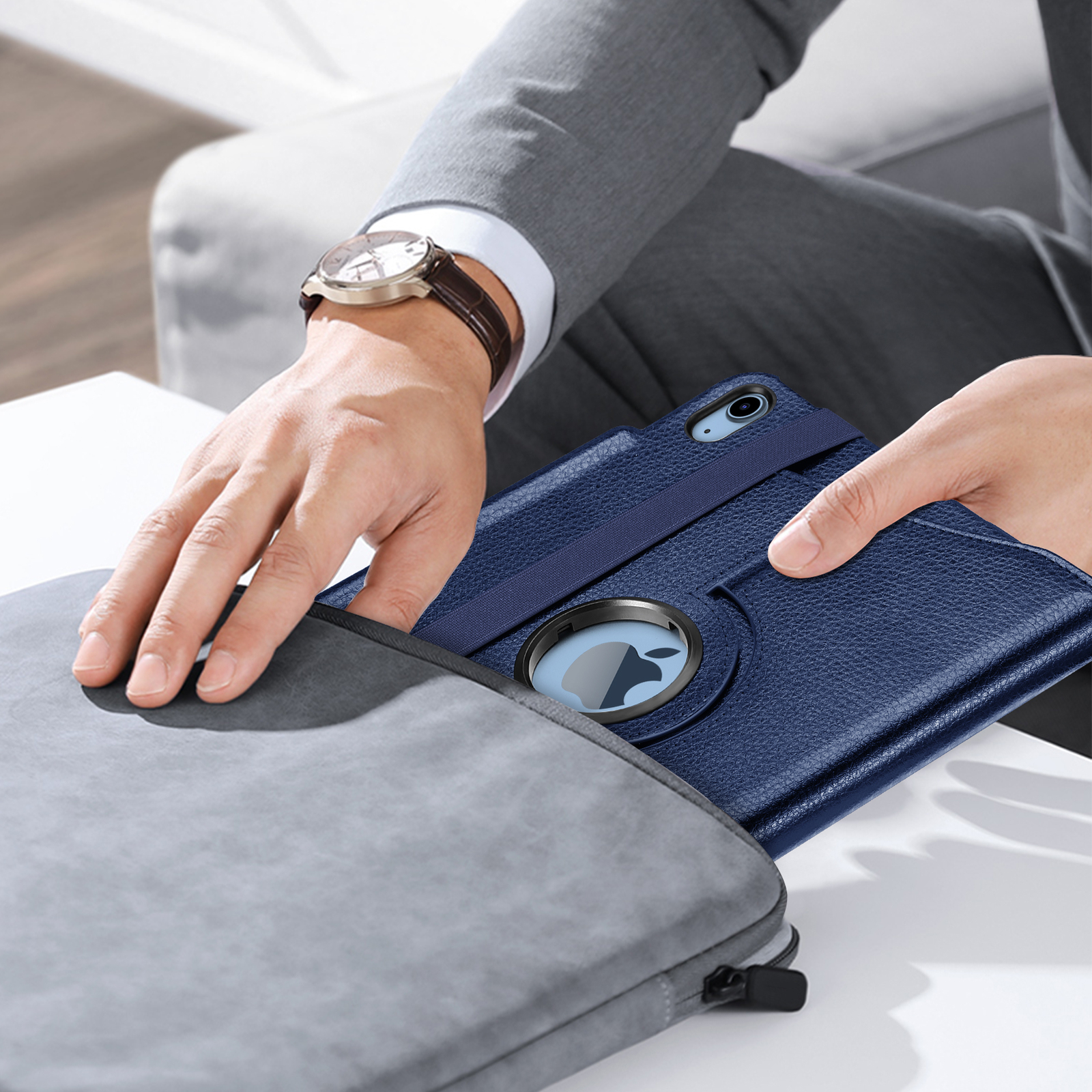 For iPad 10th Generation 2022 360 Degree Rotating Stand Case Shockproof Cover