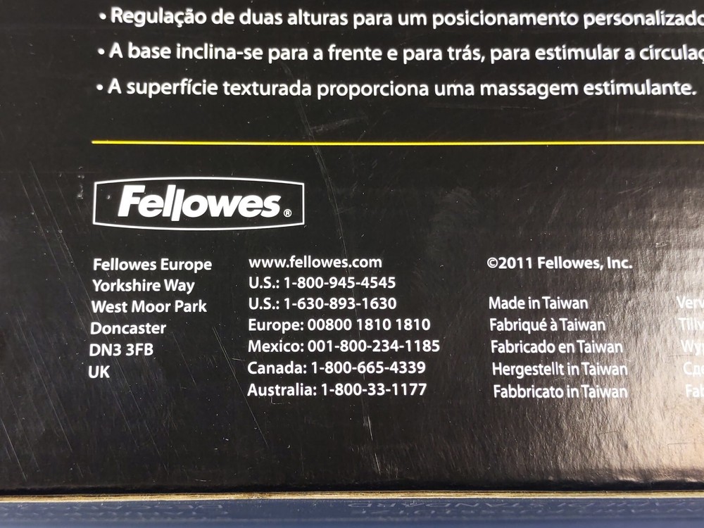 Fellowes Standsrd Footrest model CRC48121
