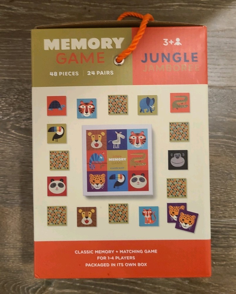 New Crocodile Creek, Nesting Blocks and Memory Game Creative Learning 3+