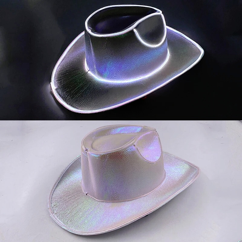 Western LED Cowboy Hat