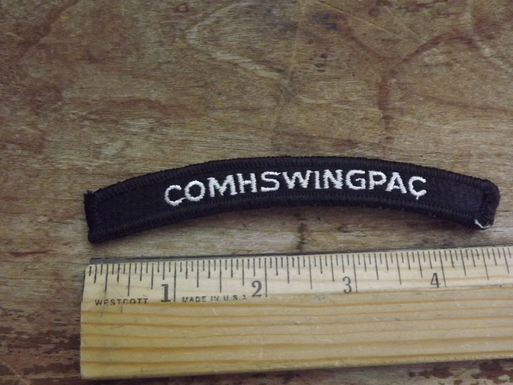 Navy COMHSWINGPAC Tab - INV# C1297