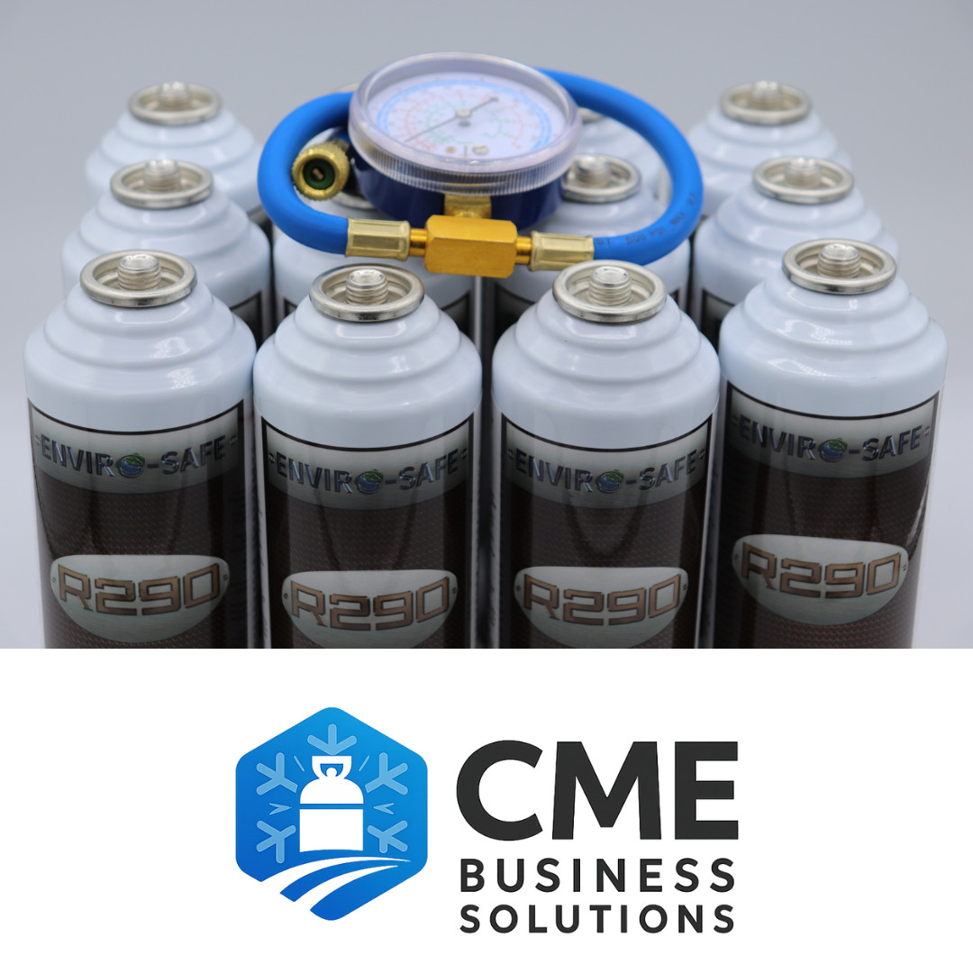 🔥 EPA-Approved R290 Refrigerant – 8 oz Can – Hydrocarbon – Refrigeration - (12)