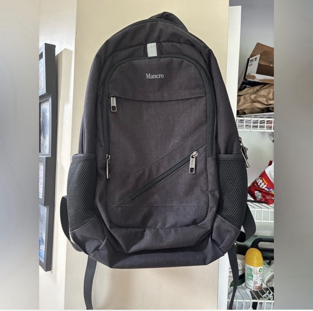 Mancro Multi-Compartment Backpack