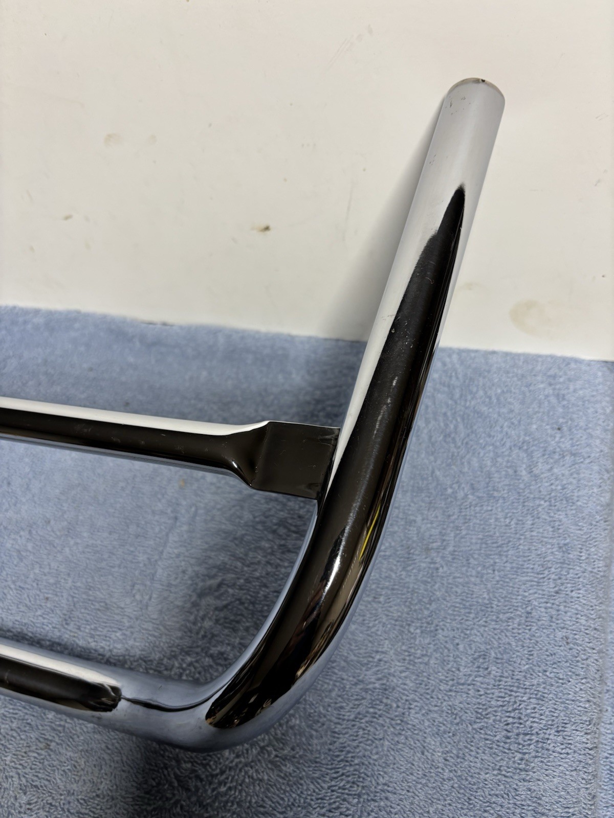 Prewar Torrington Autocycle / Motorbike bicycle cross brace re-plated handlebars