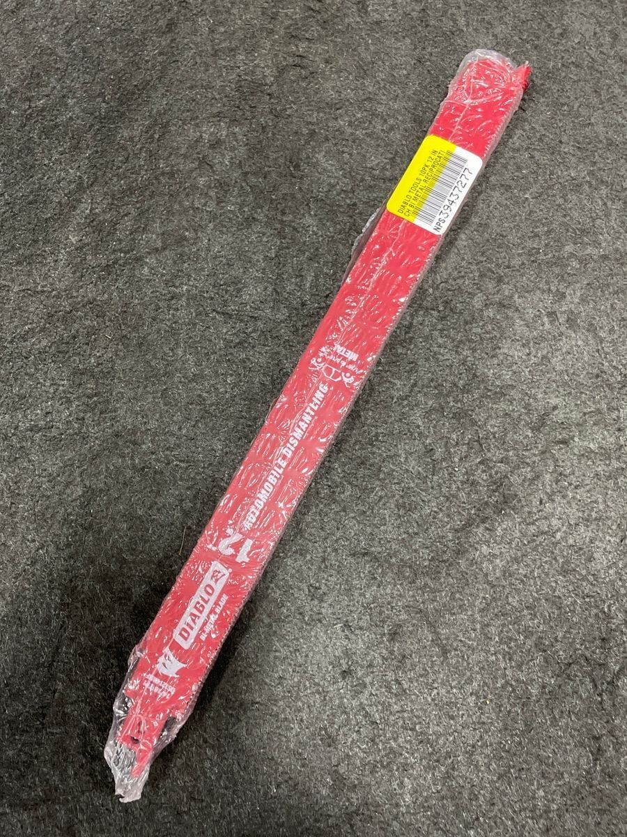 DIABLO TOOLS DS1214WBF Bi Metal Reciprocating Blade For Auto Dismantling Qty 10