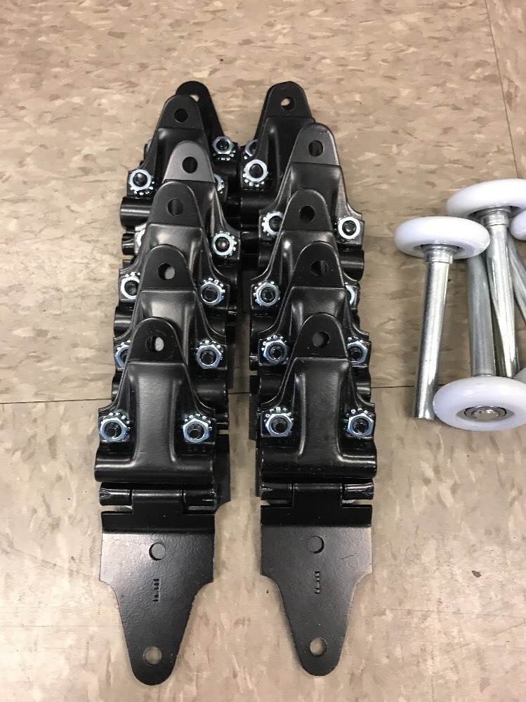 36 pack - Whiting Overhead Door Repair Kit - End Center Hinges 2" Rollers Todco