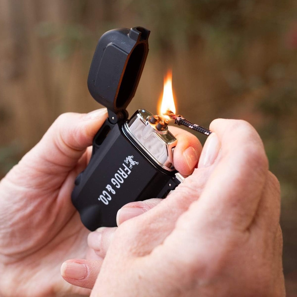 Adventure-Ready Electric Lighter 2.0 - Waterproof, Windproof, and Compact Design