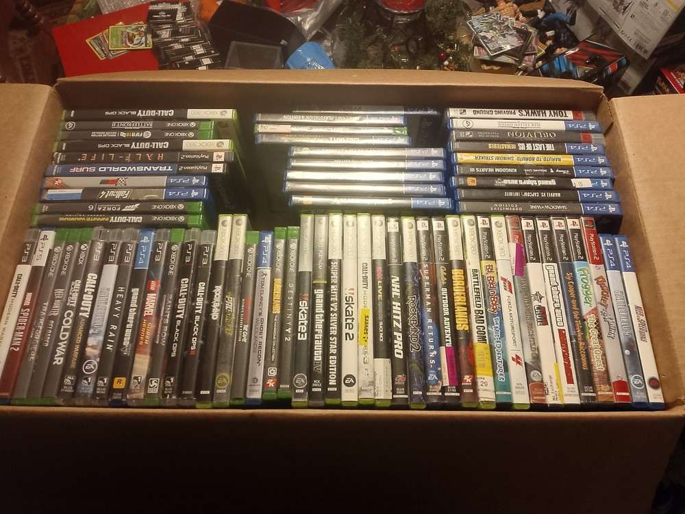 Video Game Case Lot No Games