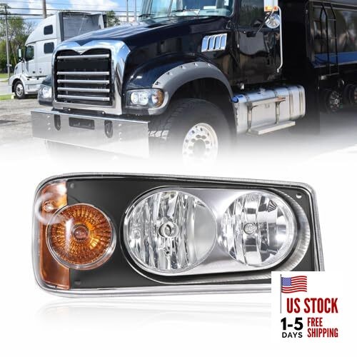 Headlights Assembly fit for Mack Granite Replacement Left Driver Right