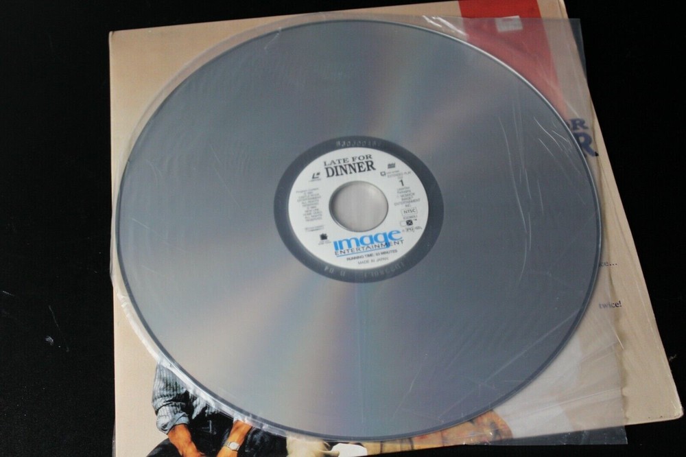 Late For Dinner Laserdisc LD Original Shrink Brian Wimmer