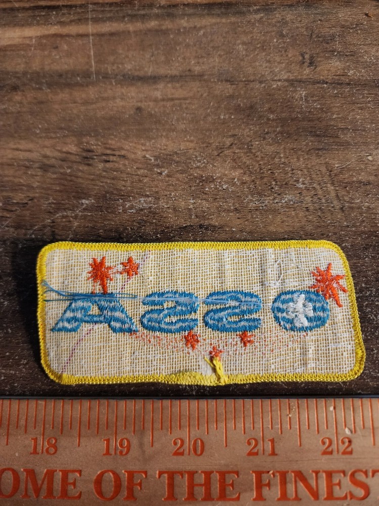 Vintage Ossa Rectangular Sew On Patch FREE SHIPPING