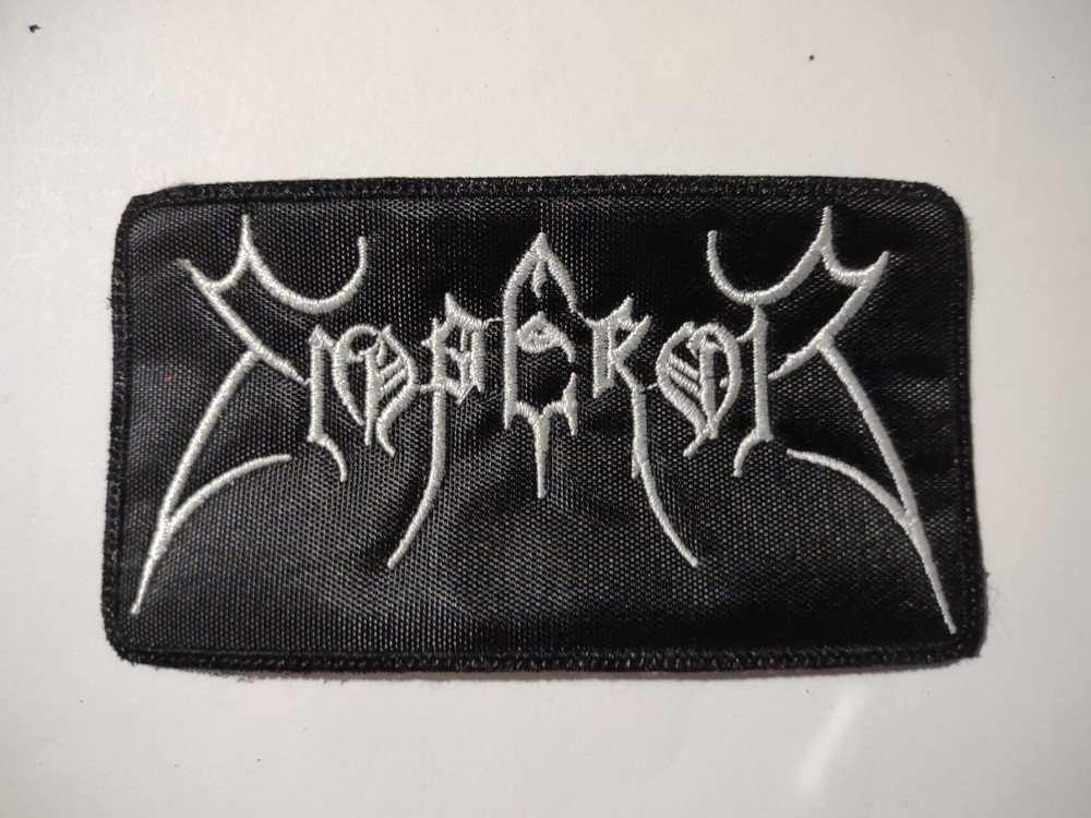 EMPEROR,SEW ON WHITE EMBROIDERED PATCH