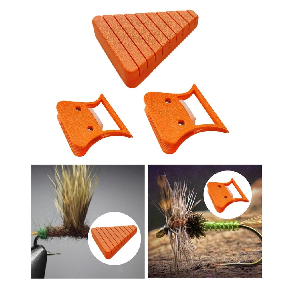 Fly Tying Hackle Plier Feather Folder Lure Making Supplies Practical Fly Tying