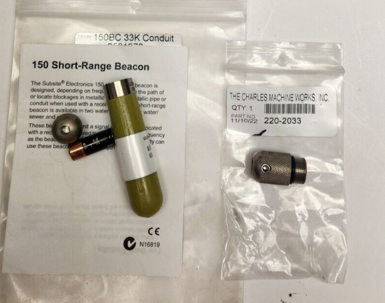 Utiliguard 33kHz  Short Range Beacon Sonde Subsite Radiodetection Cable Locator