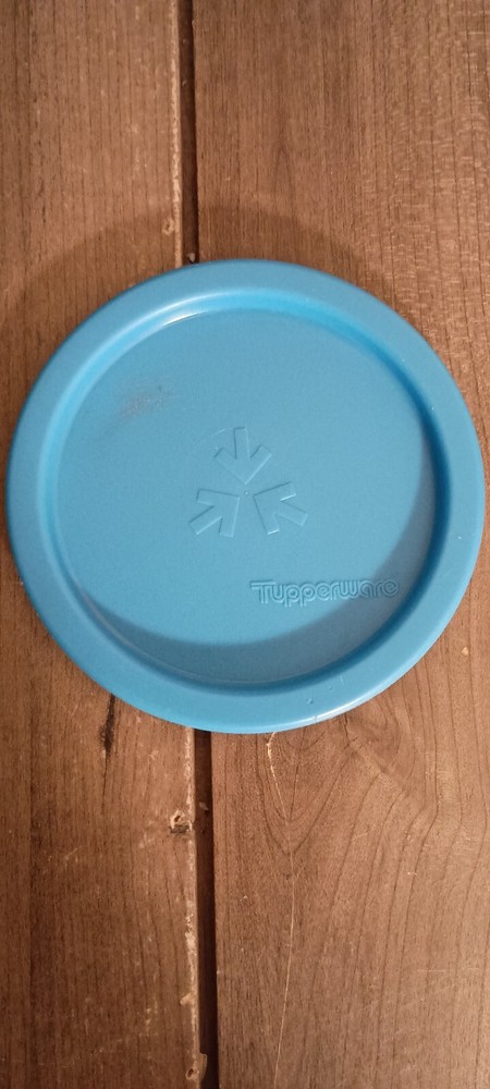 Tupperware 2423C "A" Blue Replacement Lid 5.25"