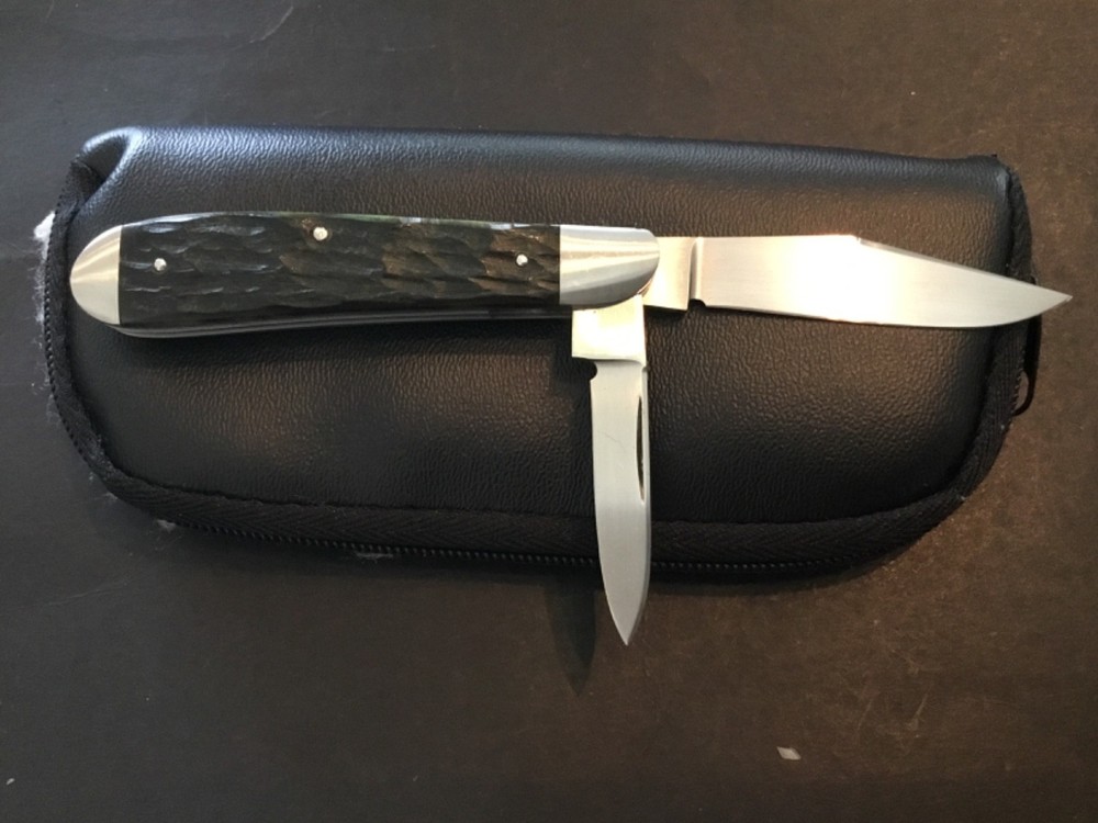 Custom Joel Chamblin 2bld Slipjoint Folder Folding Knife