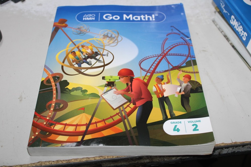 HMH Go Math Grade 4 Volume 2 PB Book UNUSED INSIDE