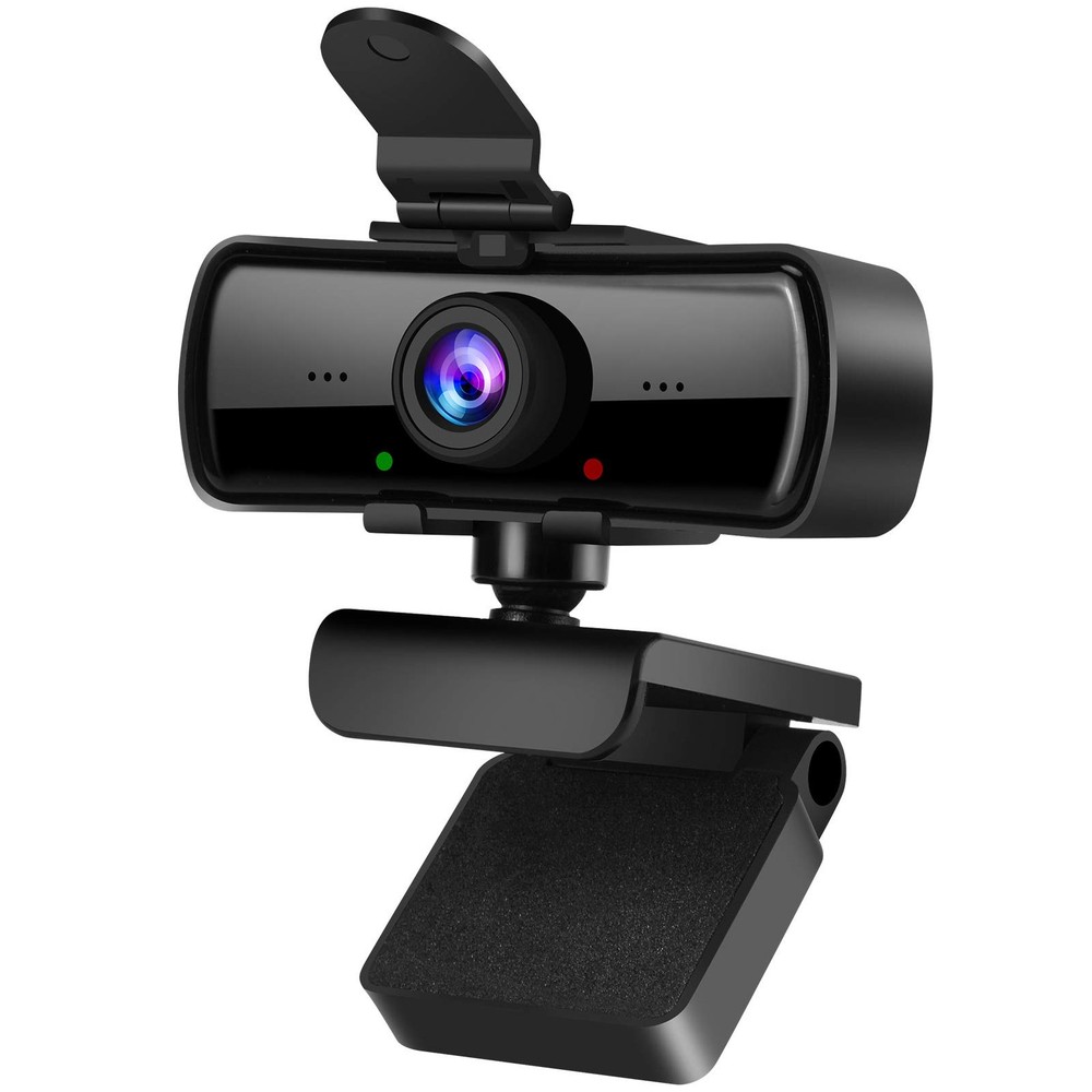 2040x1080 High Resolution HD Desktop Webcam with Microphone for PC Computer M...