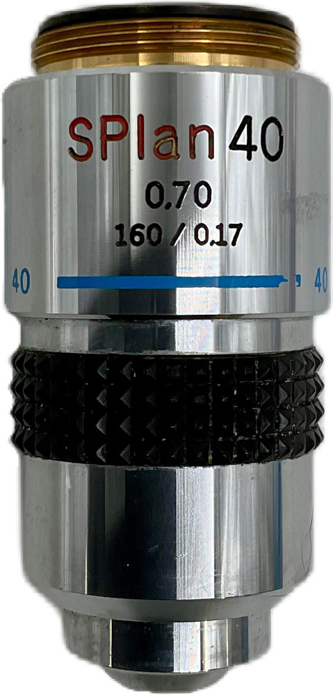 Olympus SPlan 40x 0.70 160/0.17 Microscope Objective Lens