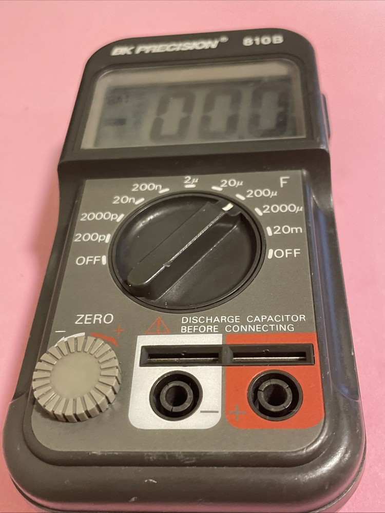 B&K 810B Capacitance Meter for Lab Test and Measurement (NO CABLE)