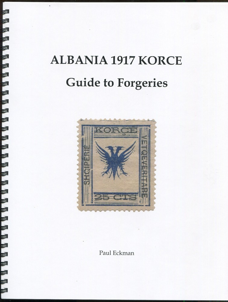 Albania Albanien 1917 Korce Guide to Forgeries Book