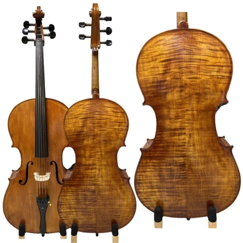 Special offer! Super value Cello Stradivari style SONG master 5 string Cello 4/4