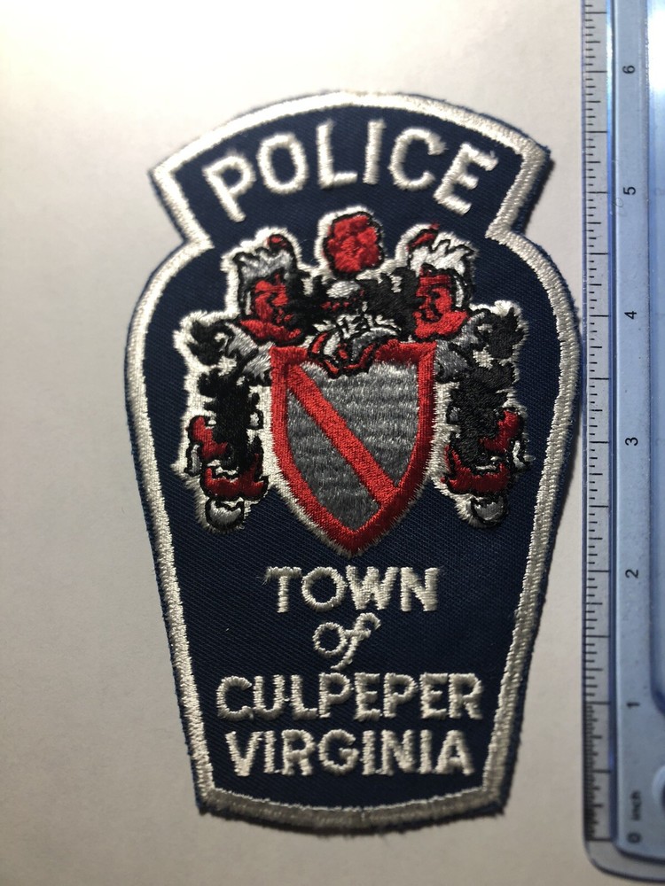 Culpepper Virginia Police Patch
