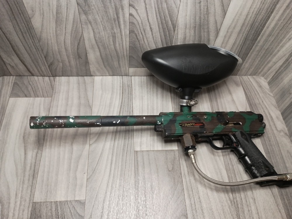 Raptor Silver Eagle Paint Marker Untested Solid And Heavy Camouflage Fast Ship!!