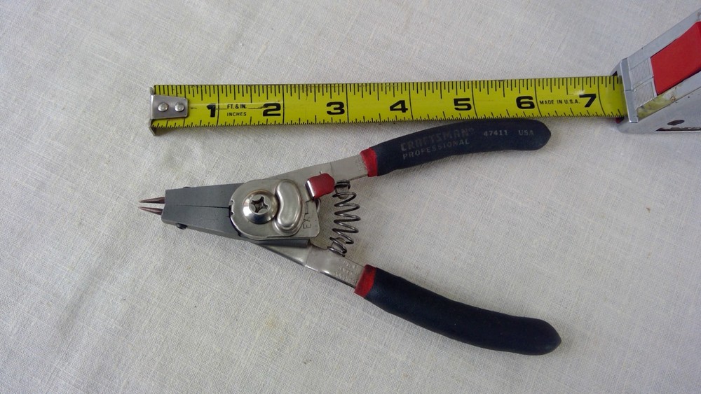 Craftsman Professional Snap Ring Pliers Reversible Replaceable Tips 47411 USA