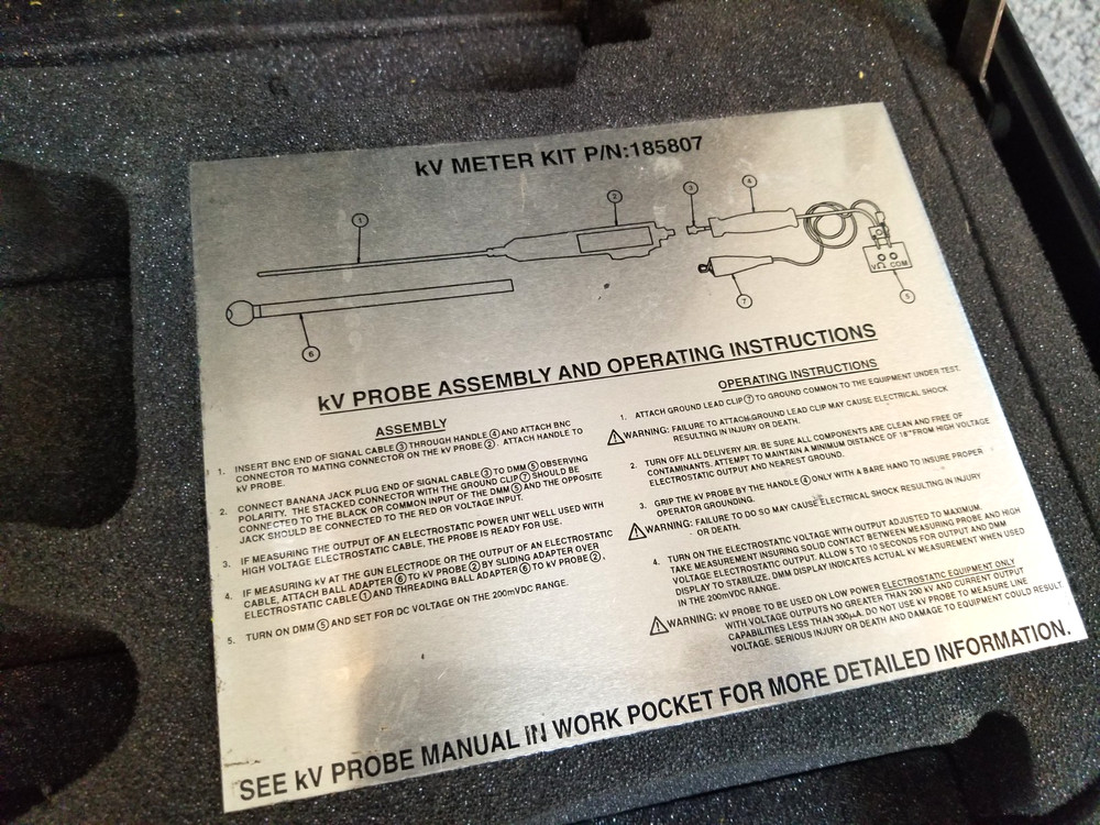 NORDSON NON-LOADING KV METER KIT