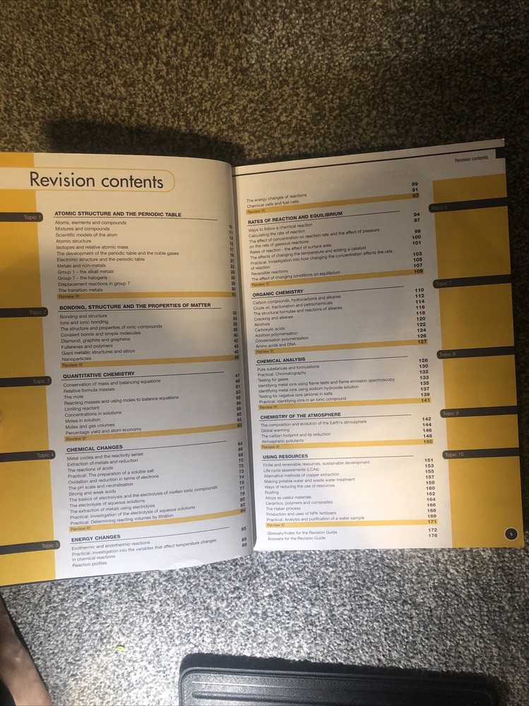 aqa chemistry gcse revision guide