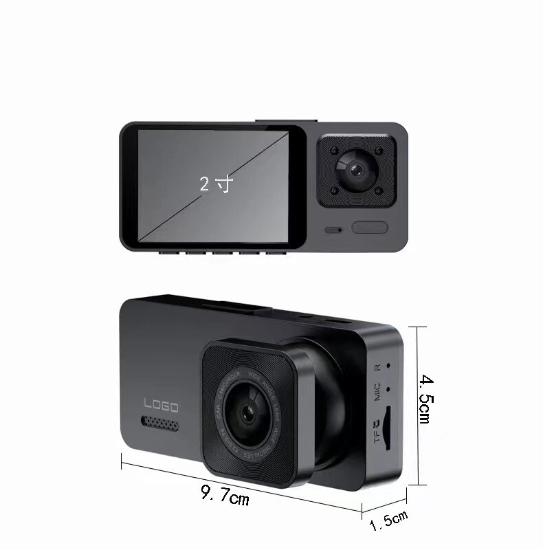 HD Dash Cam Car DVR Front Inside Camera Video Recorder Registrator G-sensor
