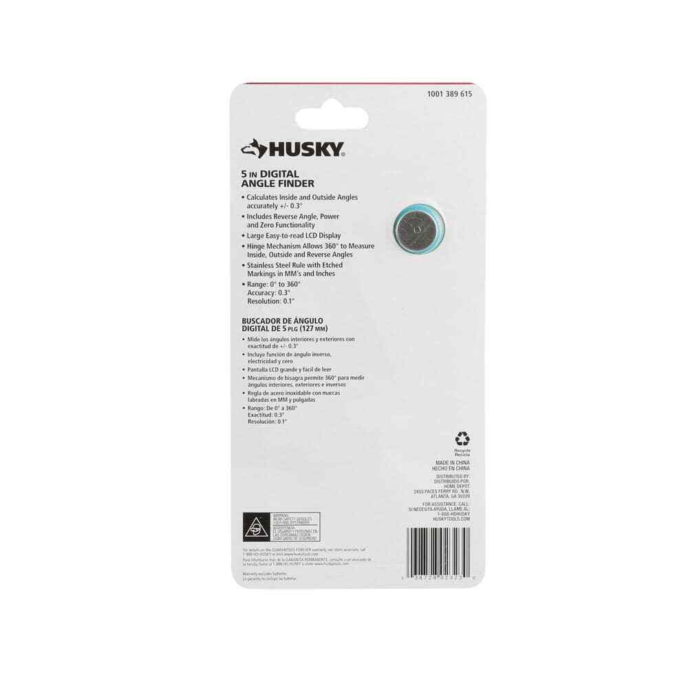 Husky Digital 5 in. Angle Finder