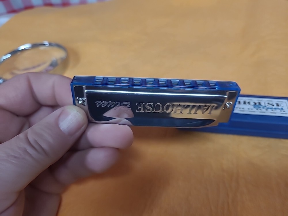 Jailhouse Blues Harmonica with Case