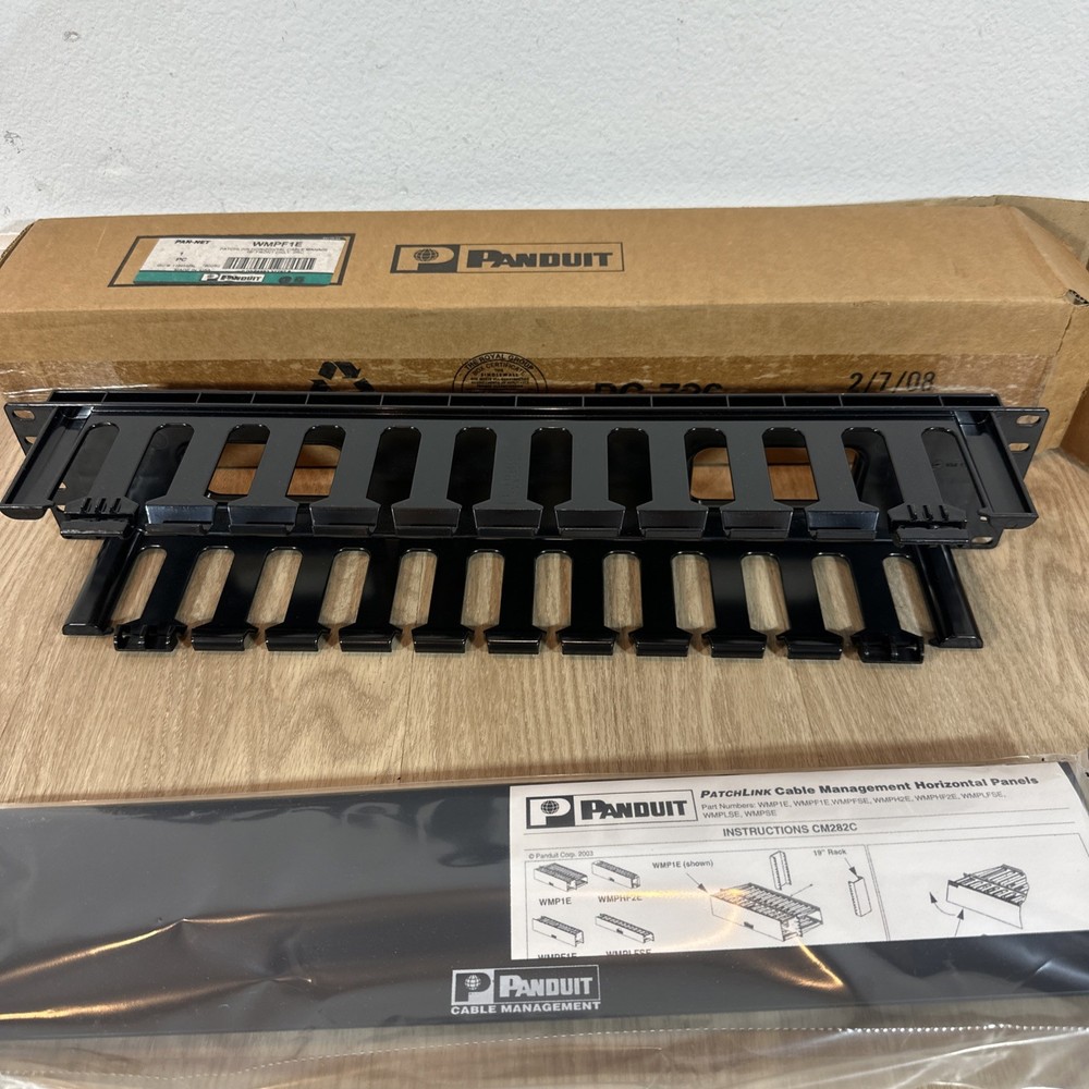 Panduit WMPFSE PatchLink Horizontal Cable Manager 1RU