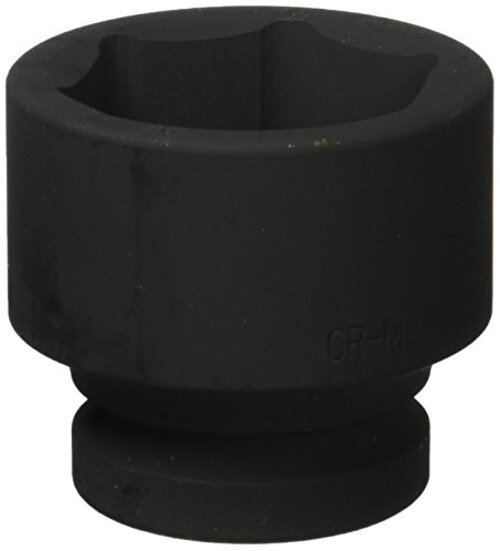 SUNEX TOOLS 568 1" Drive Standard 6 Point Impact Socket 2-1/8"