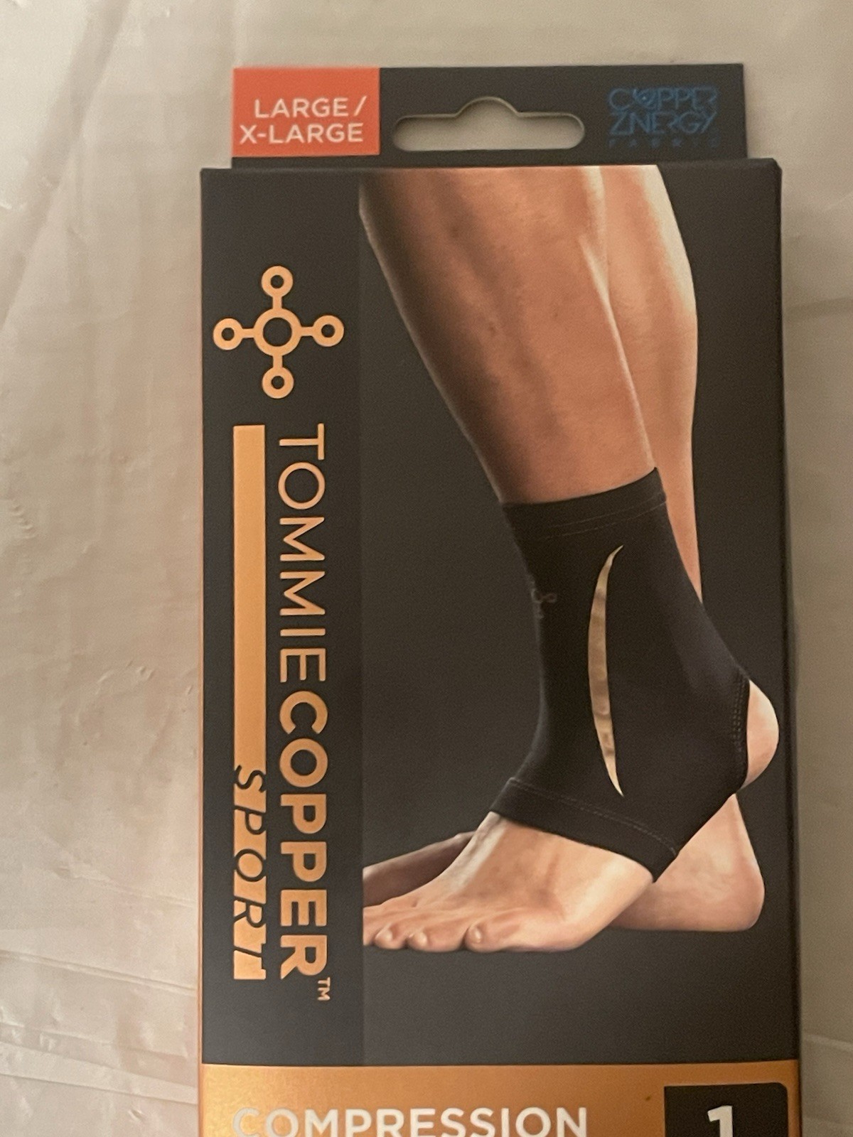 Tommie Copper Ankle Compression Sleeve Joint Ankle Pain Relief L / XL