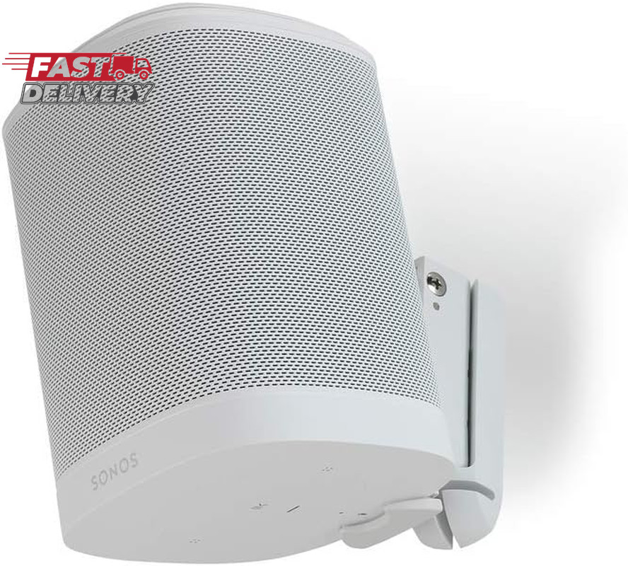 Flexson Wall Mount for SONOS One (Pair, White)