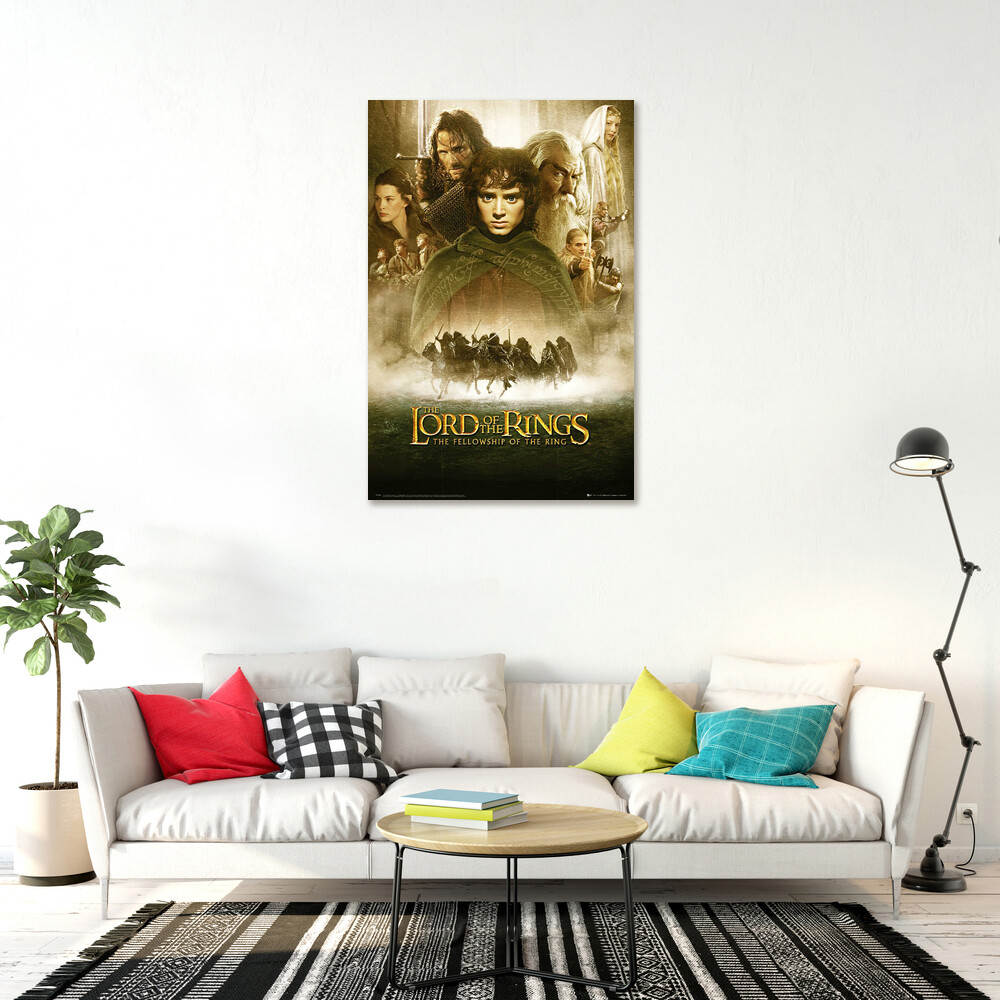 Lord Of The Rings - Fellowship Of The Ring - Movie Poster (Regular) (24" X 36")