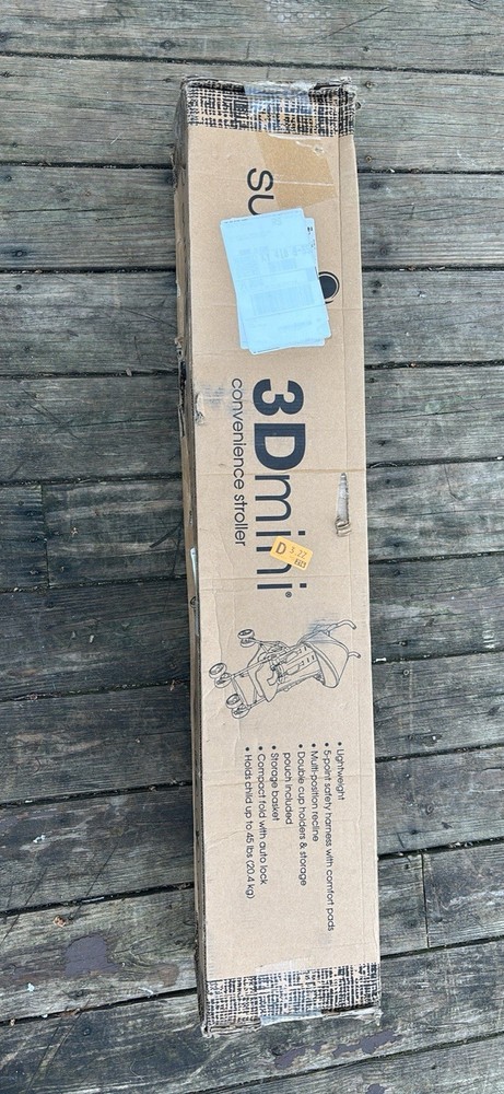 Summer Infant 3Dmini Lightweight Stroller Dusty Blue Single