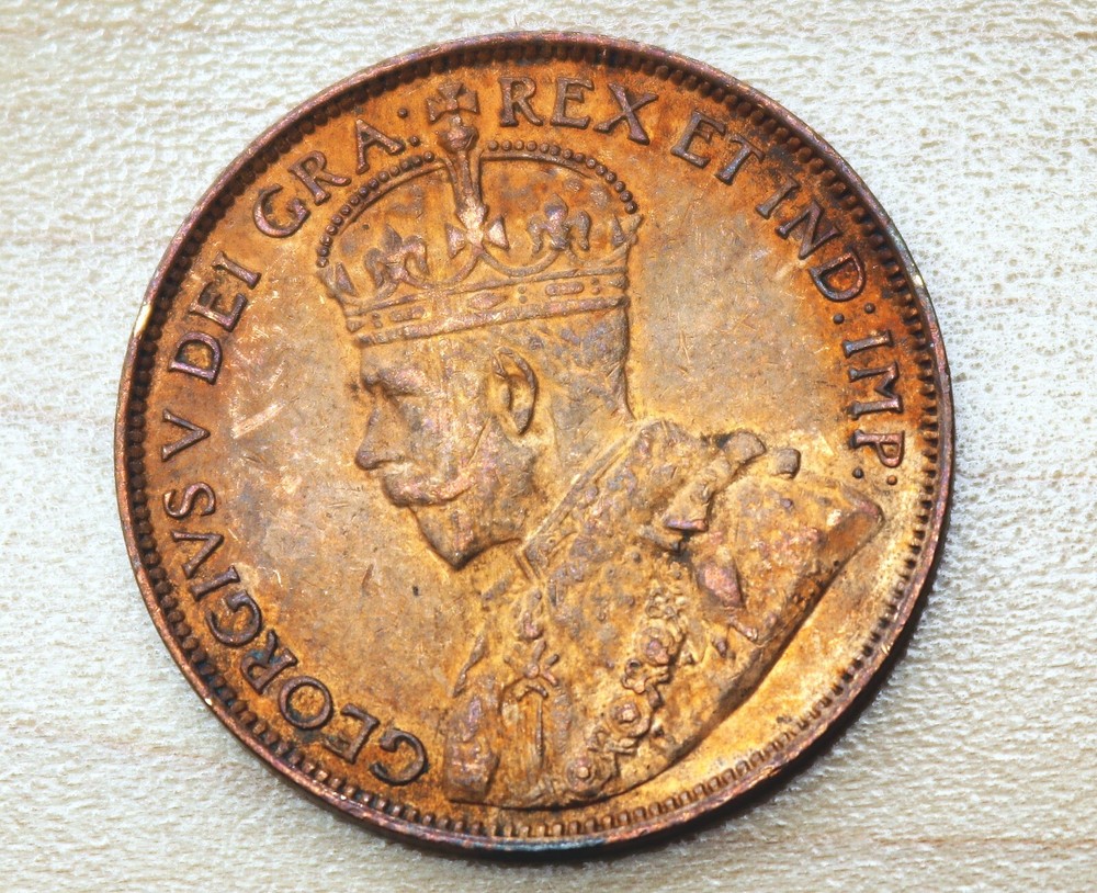 1913 Canada 1 Cent George V