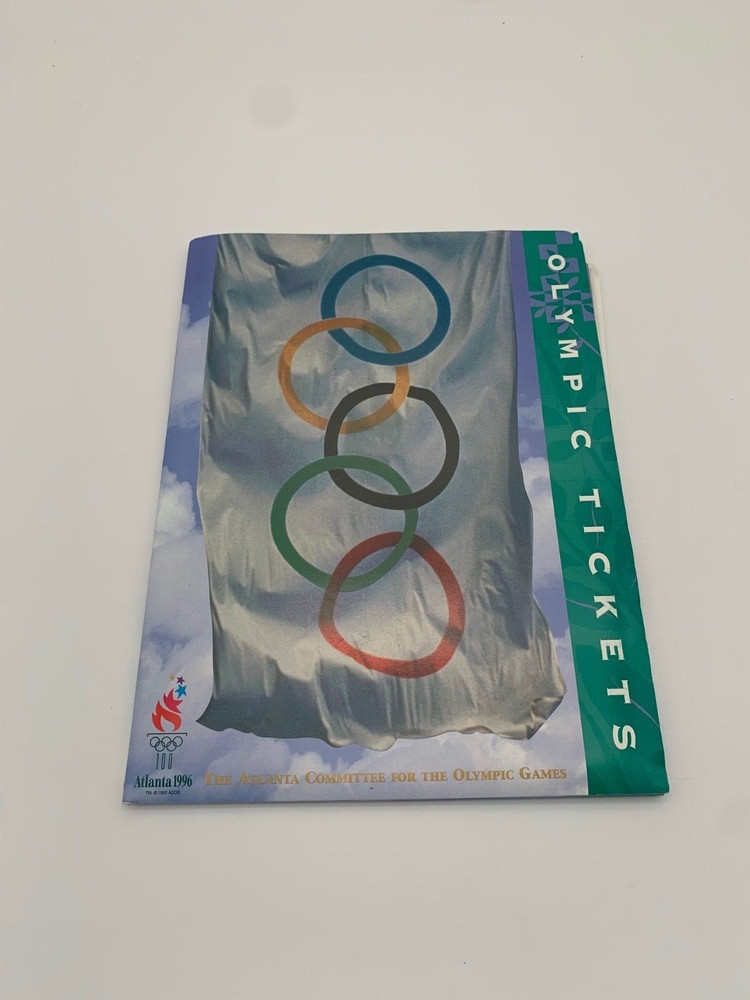 1996 Summer Olympic Ticket Ordering Guide with Portfolio