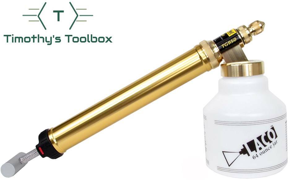 Laco TG950 Drywall Texture Sprayer Patch Gun, Hand Pump