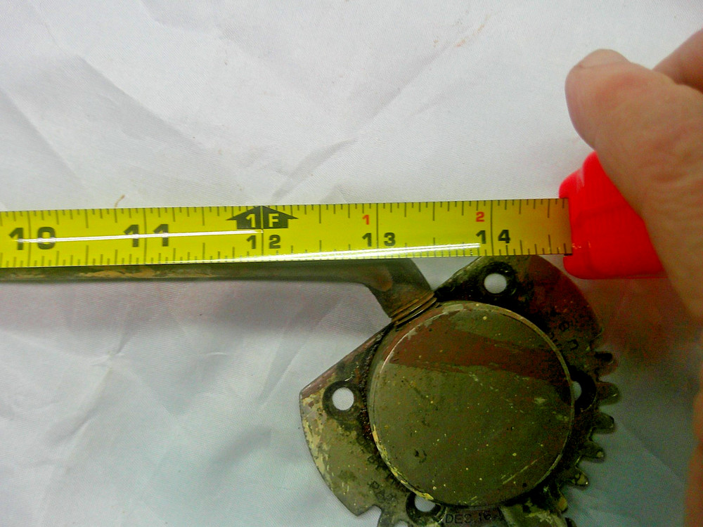 1908 Casement Window Hardware Crank Set