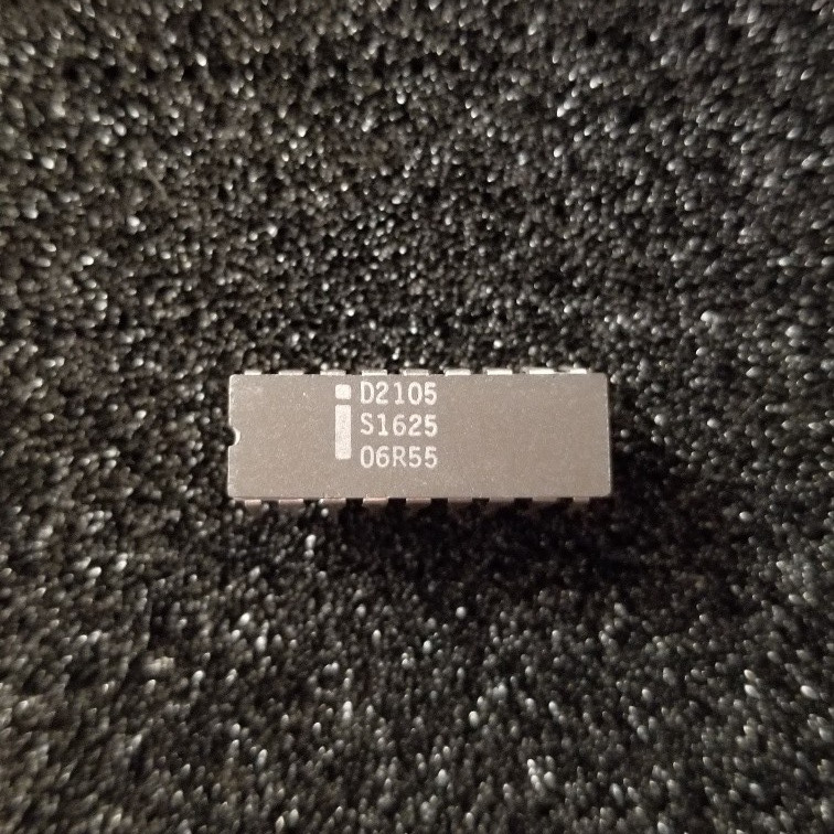 D2105 Rare Ceramic Intel 1024-bit ram,  never used!