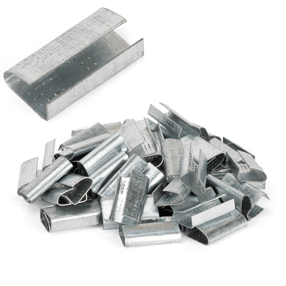 Gresdent Open Seals for 1/2" Strap Width 1/2 inch width, 100pcs seals