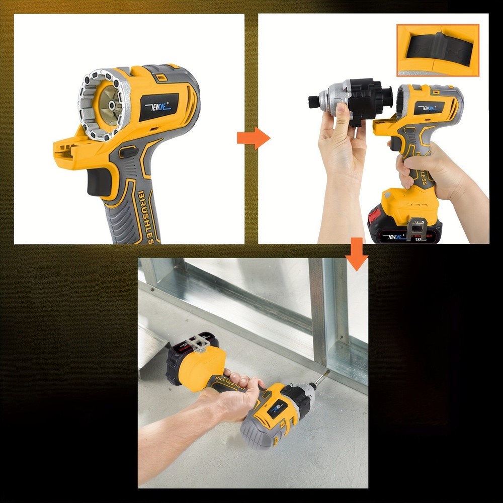 Newone 12 Power Tools Combo Kit, Drills, Circular Saw, Multitool, Dewalt Battery