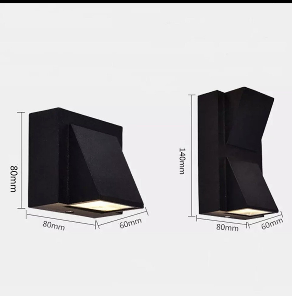outdoor lighting wall